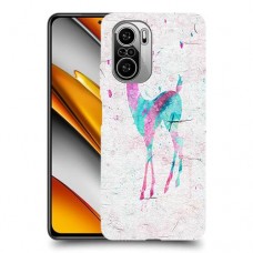 ורוד אייל כיסוי מגן קשיח מעוצב ל Xiaomi Poco F3 יחידה אחת סקרין מובייל