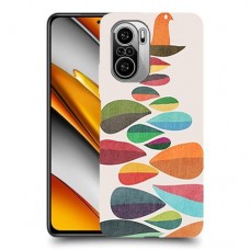 כביש של לבנים קשת כיסוי מגן קשיח מעוצב ל Xiaomi Poco F3 יחידה אחת סקרין מובייל