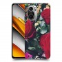 ורדים כיסוי מגן קשיח מעוצב ל Xiaomi Poco F3 יחידה אחת סקרין מובייל