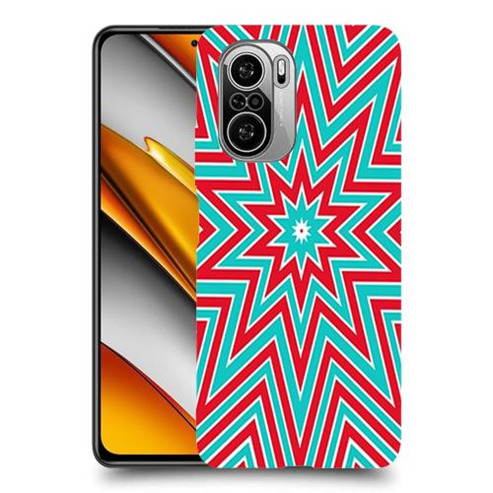 צבעי שלג כיסוי מגן קשיח מעוצב ל Xiaomi Poco F3 יחידה אחת סקרין מובייל