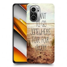 במקום רחוק רחוק כיסוי מגן קשיח מעוצב ל Xiaomi Poco F3 יחידה אחת סקרין מובייל