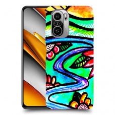 ויטראז 'תמונה כיסוי מגן קשיח מעוצב ל Xiaomi Poco F3 יחידה אחת סקרין מובייל