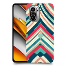 פסים בצבע כיסוי מגן קשיח מעוצב ל Xiaomi Poco F3 יחידה אחת סקרין מובייל