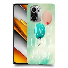 עד הירח ובחזרה כיסוי מגן קשיח מעוצב ל Xiaomi Poco F3 יחידה אחת סקרין מובייל