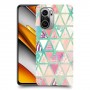 משולשים כיסוי מגן קשיח מעוצב ל Xiaomi Poco F3 יחידה אחת סקרין מובייל