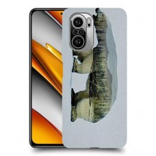 דוב לבן כיסוי מגן קשיח מעוצב ל Xiaomi Poco F3 יחידה אחת סקרין מובייל