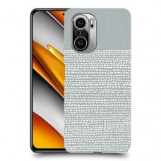 נקודות לבנות אפור כיסוי מגן קשיח מעוצב ל Xiaomi Poco F3 יחידה אחת סקרין מובייל