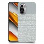 נקודות לבנות אפור כיסוי מגן קשיח מעוצב ל Xiaomi Poco F3 יחידה אחת סקרין מובייל