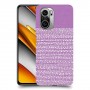 נקודות לבנות בסגול כיסוי מגן קשיח מעוצב ל Xiaomi Poco F3 יחידה אחת סקרין מובייל