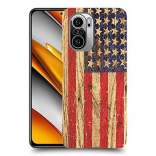עץ ארצות הברית כיסוי מגן קשיח מעוצב ל Xiaomi Poco F3 יחידה אחת סקרין מובייל