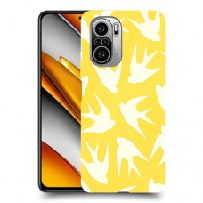 צהוב ציפור החיים כיסוי מגן קשיח מעוצב ל Xiaomi Poco F3 יחידה אחת סקרין מובייל