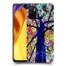 עץ ניאון כיסוי מגן קשיח מעוצב ל Xiaomi Poco M3 Pro 5G יחידה אחת סקרין מובייל