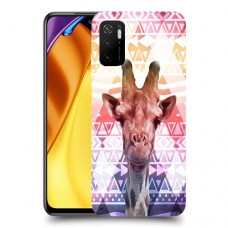 ג'ירפה נחמד כיסוי מגן קשיח מעוצב ל Xiaomi Poco M3 Pro 5G יחידה אחת סקרין מובייל