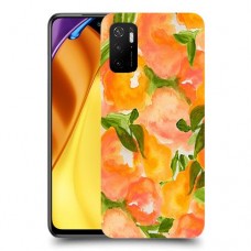 אפרסקים כתומים כיסוי מגן קשיח מעוצב ל Xiaomi Poco M3 Pro 5G יחידה אחת סקרין מובייל