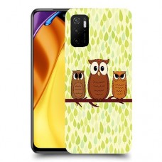 משפחת ינשוף כיסוי מגן קשיח מעוצב ל Xiaomi Poco M3 Pro 5G יחידה אחת סקרין מובייל