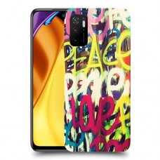 אהבת שלום כיסוי מגן קשיח מעוצב ל Xiaomi Poco M3 Pro 5G יחידה אחת סקרין מובייל