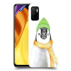 פינגווין בקור כיסוי מגן קשיח מעוצב ל Xiaomi Poco M3 Pro 5G יחידה אחת סקרין מובייל