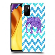 אלפנט סגול כיסוי מגן קשיח מעוצב ל Xiaomi Poco M3 Pro 5G יחידה אחת סקרין מובייל