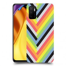 פסים קשת כיסוי מגן קשיח מעוצב ל Xiaomi Poco M3 Pro 5G יחידה אחת סקרין מובייל