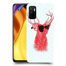 אדג אדום במשקפיים כיסוי מגן קשיח מעוצב ל Xiaomi Poco M3 Pro 5G יחידה אחת סקרין מובייל