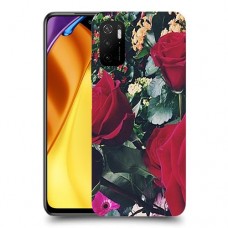 ורדים כיסוי מגן קשיח מעוצב ל Xiaomi Poco M3 Pro 5G יחידה אחת סקרין מובייל