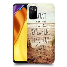 במקום רחוק רחוק כיסוי מגן קשיח מעוצב ל Xiaomi Poco M3 Pro 5G יחידה אחת סקרין מובייל