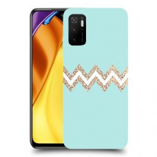 פסים בירוק כיסוי מגן קשיח מעוצב ל Xiaomi Poco M3 Pro 5G יחידה אחת סקרין מובייל