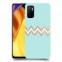 פסים בירוק כיסוי מגן קשיח מעוצב ל Xiaomi Poco M3 Pro 5G יחידה אחת סקרין מובייל