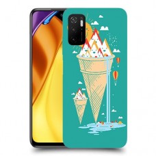 גלידה סאני כיסוי מגן קשיח מעוצב ל Xiaomi Poco M3 Pro 5G יחידה אחת סקרין מובייל
