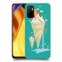 גלידה סאני כיסוי מגן קשיח מעוצב ל Xiaomi Poco M3 Pro 5G יחידה אחת סקרין מובייל