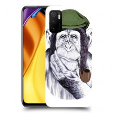 חשיבה קוף כיסוי מגן קשיח מעוצב ל Xiaomi Poco M3 Pro 5G יחידה אחת סקרין מובייל
