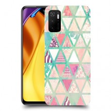 משולשים כיסוי מגן קשיח מעוצב ל Xiaomi Poco M3 Pro 5G יחידה אחת סקרין מובייל