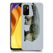 דוב לבן כיסוי מגן קשיח מעוצב ל Xiaomi Poco M3 Pro 5G יחידה אחת סקרין מובייל