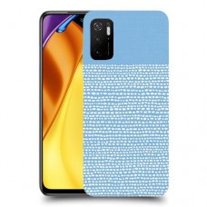 נקודות לבנות בכחול כיסוי מגן קשיח מעוצב ל Xiaomi Poco M3 Pro 5G יחידה אחת סקרין מובייל