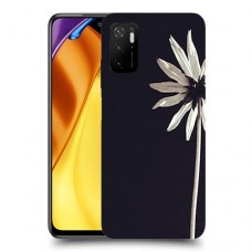 פרח לבן כיסוי מגן קשיח מעוצב ל Xiaomi Poco M3 Pro 5G יחידה אחת סקרין מובייל