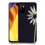 פרח לבן כיסוי מגן קשיח מעוצב ל Xiaomi Poco M3 Pro 5G יחידה אחת סקרין מובייל