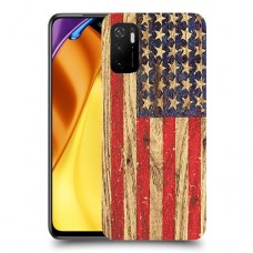 עץ ארצות הברית כיסוי מגן קשיח מעוצב ל Xiaomi Poco M3 Pro 5G יחידה אחת סקרין מובייל