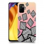 זאברה ריבועים כיסוי מגן קשיח מעוצב ל Xiaomi Poco M3 Pro 5G יחידה אחת סקרין מובייל
