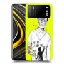 לא חולצת טריקו מצחיקה כיסוי מגן קשיח מעוצב ל Xiaomi Poco M3 יחידה אחת סקרין מובייל