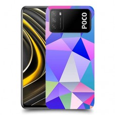 הפשטה קשת כיסוי מגן קשיח מעוצב ל Xiaomi Poco M3 יחידה אחת סקרין מובייל