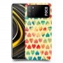לבבות קשת כיסוי מגן קשיח מעוצב ל Xiaomi Poco M3 יחידה אחת סקרין מובייל