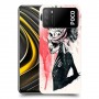 שלד מוהוק כיסוי מגן קשיח מעוצב ל Xiaomi Poco M3 יחידה אחת סקרין מובייל