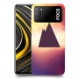 שטח פירמידים כיסוי מגן קשיח מעוצב ל Xiaomi Poco M3 יחידה אחת סקרין מובייל