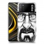 קפדני כיסוי מגן קשיח מעוצב ל Xiaomi Poco M3 יחידה אחת סקרין מובייל