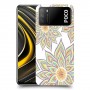 חמניות בלבן כיסוי מגן קשיח מעוצב ל Xiaomi Poco M3 יחידה אחת סקרין מובייל