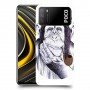 חשיבה קוף כיסוי מגן קשיח מעוצב ל Xiaomi Poco M3 יחידה אחת סקרין מובייל