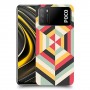 הצגת הפשטה כיסוי מגן קשיח מעוצב ל Xiaomi Poco M3 יחידה אחת סקרין מובייל