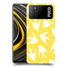 צהוב ציפור החיים כיסוי מגן קשיח מעוצב ל Xiaomi Poco M3 יחידה אחת סקרין מובייל