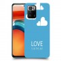אהבה באוויר כיסוי מגן קשיח מעוצב ל Xiaomi Poco X3 GT יחידה אחת סקרין מובייל