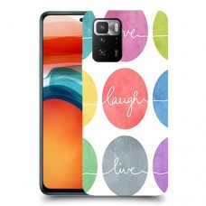 אהבה צחוק חיים כיסוי מגן קשיח מעוצב ל Xiaomi Poco X3 GT יחידה אחת סקרין מובייל